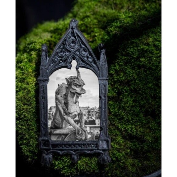 Other - Horned Gargoyle Magnet Notre Dame Cathedral Stone Sculpture Artwork Paris France